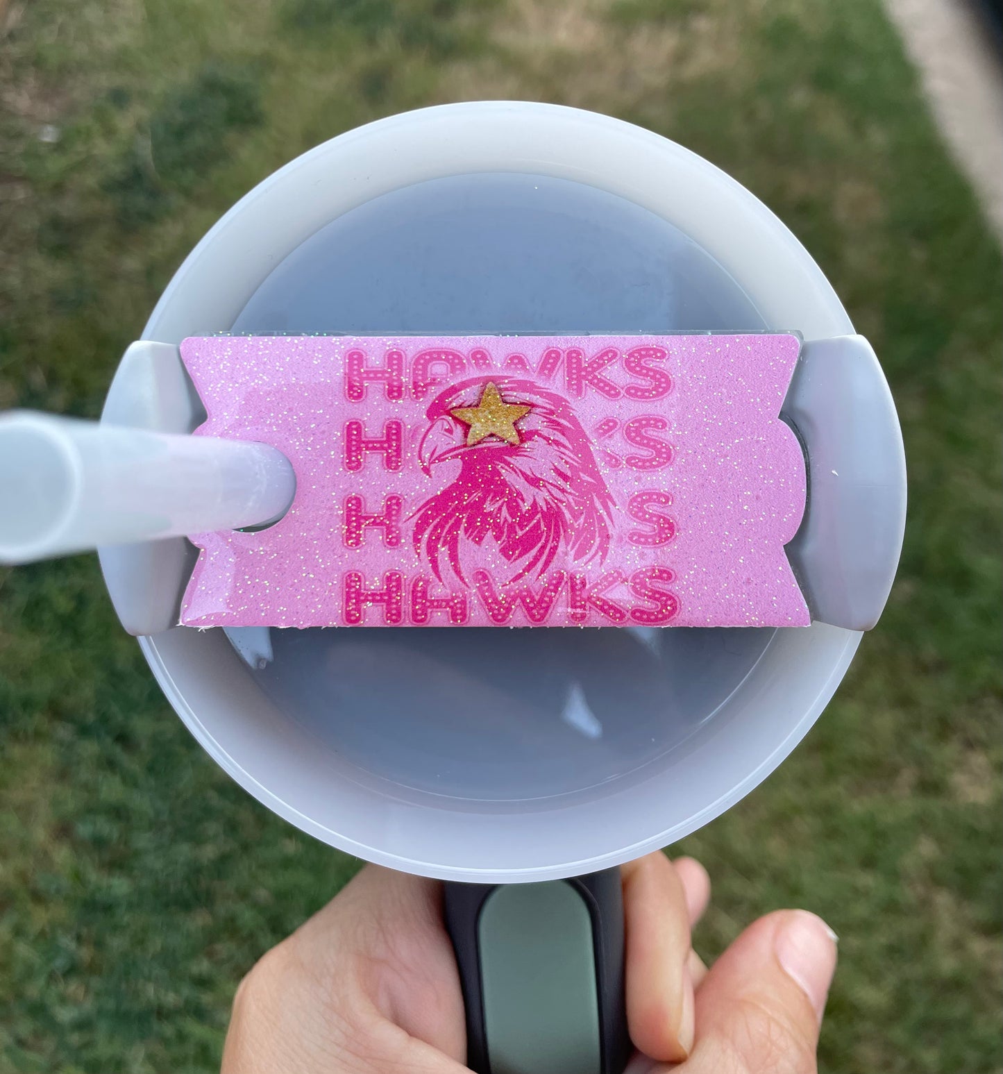 Tumbler name plate