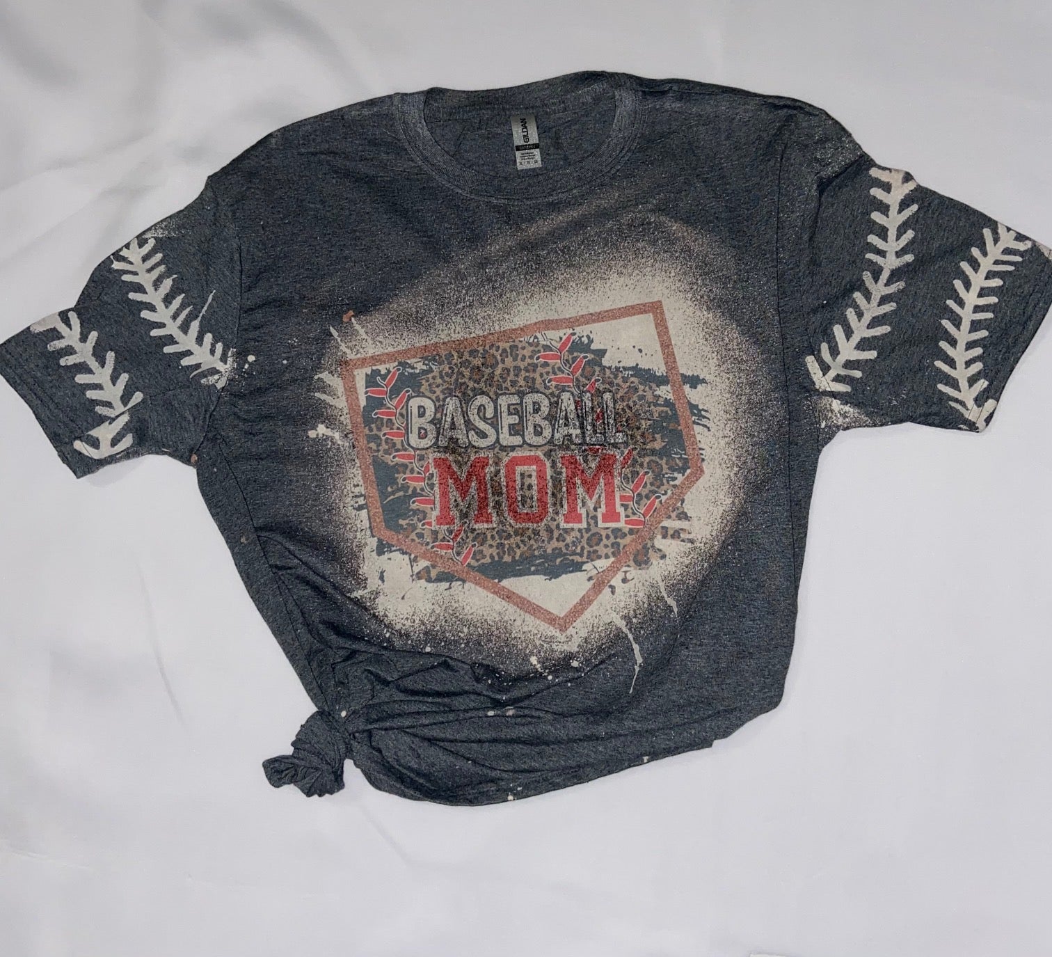 Bleached Baseball Mom Shirt – Sew Cr8ive Boutique