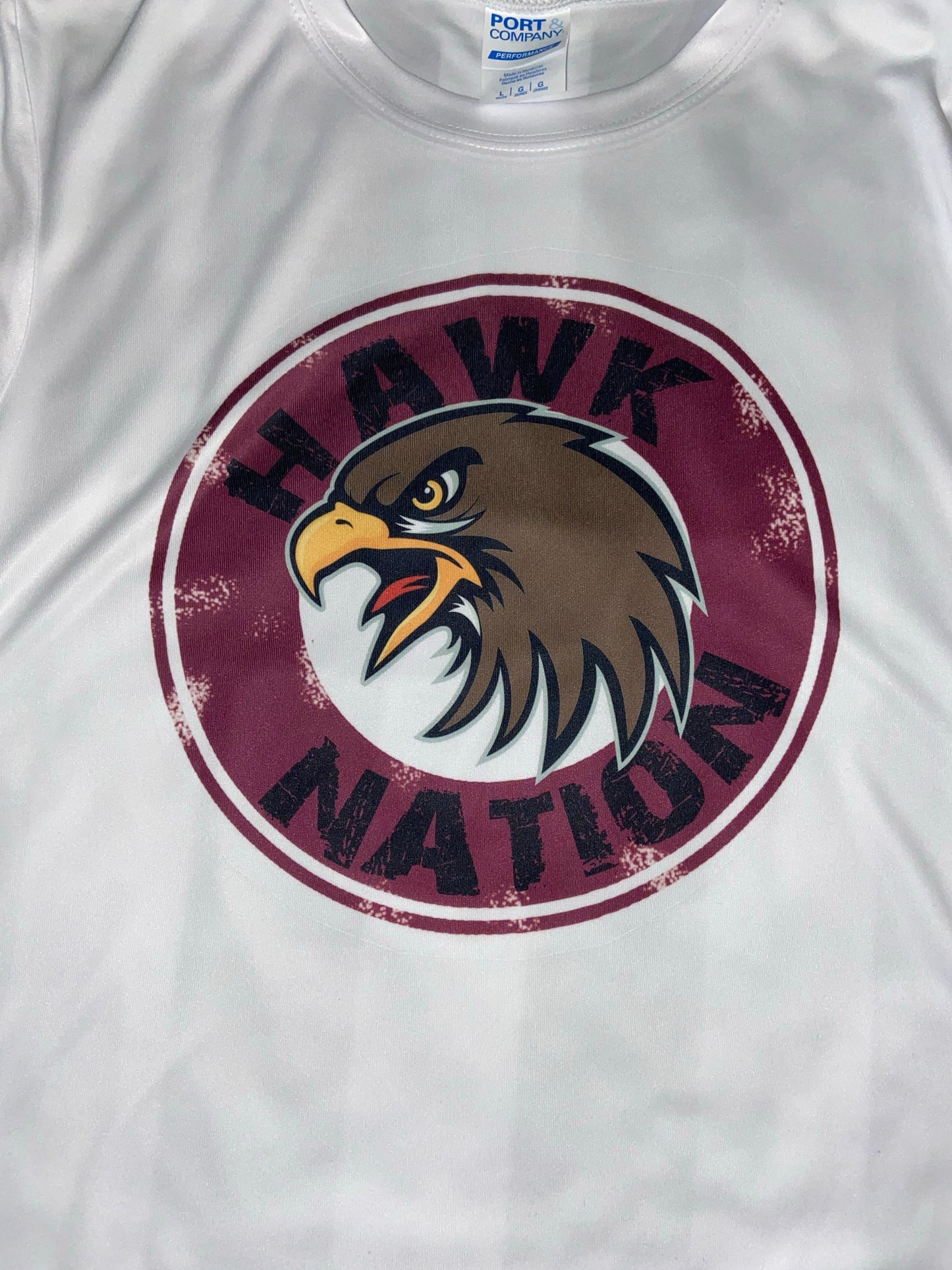 Youth Hawks drifit shirts