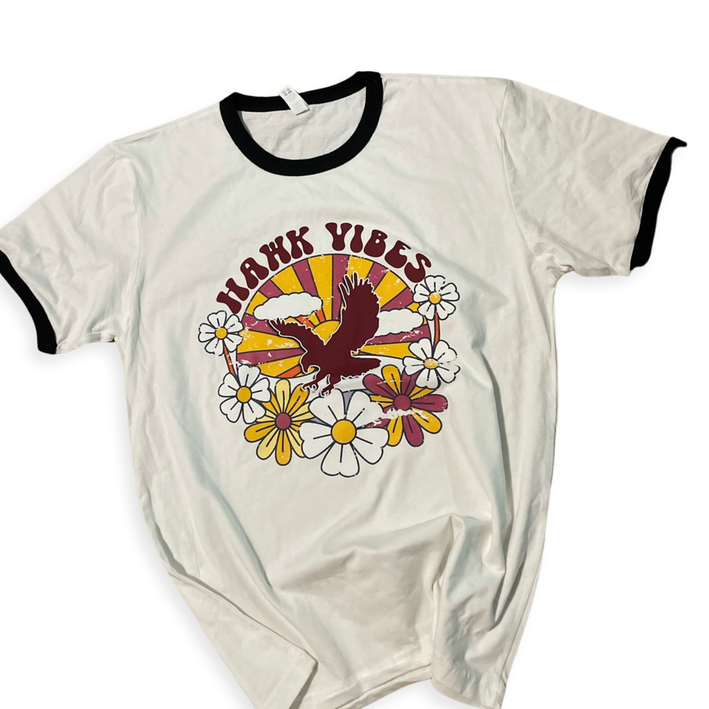 Hawks ringer T