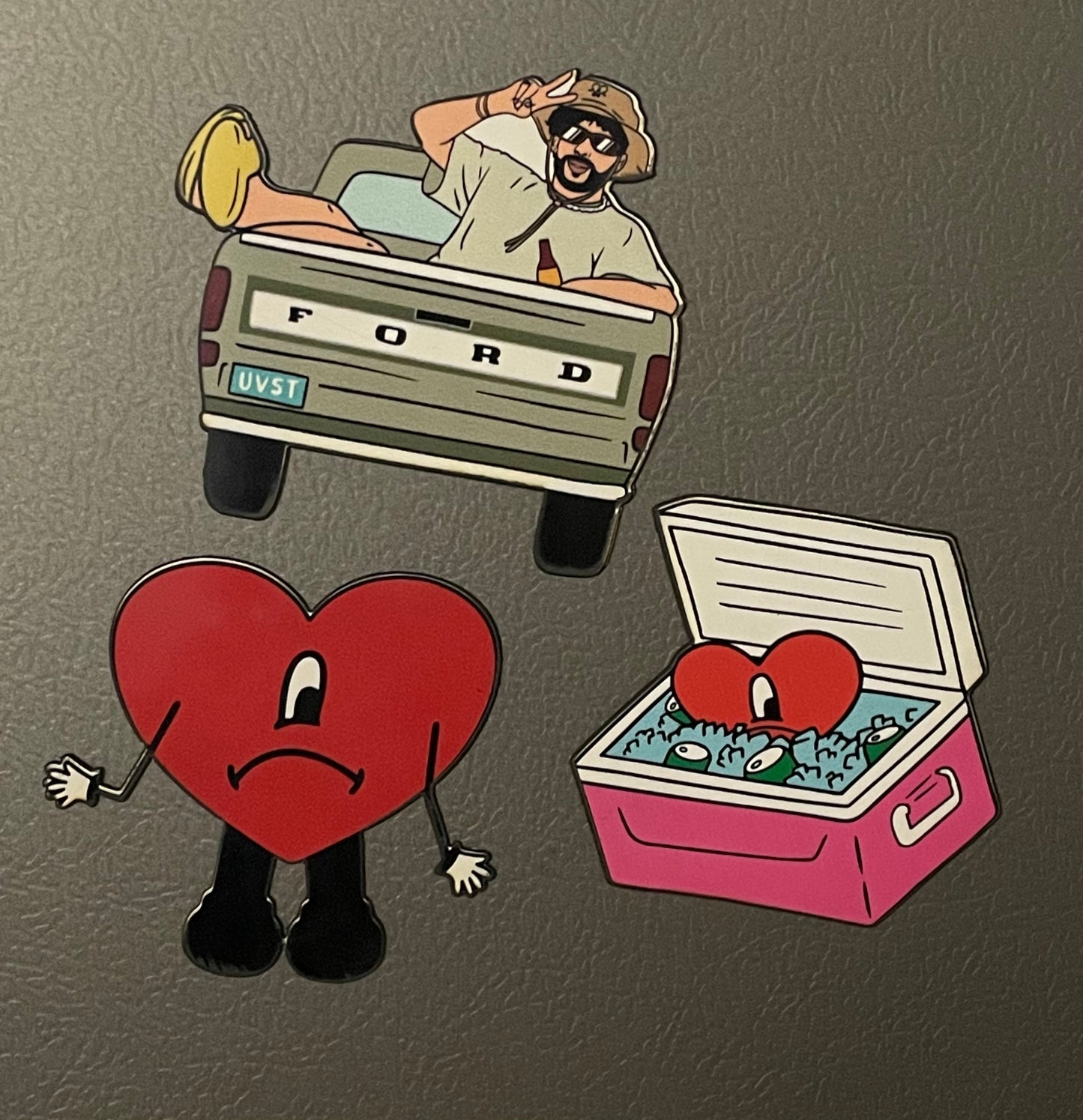 Bad bunny magnets