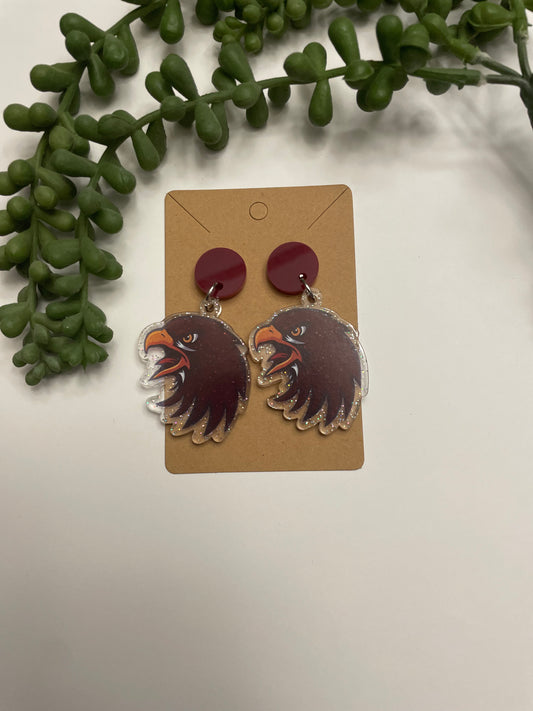 Hawk earrings