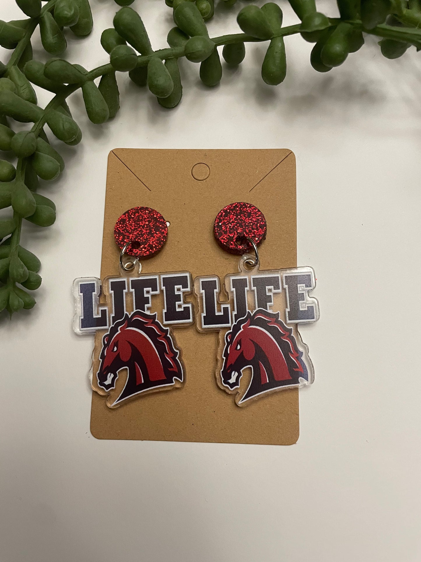 Life earrings